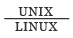 Unix/Linux